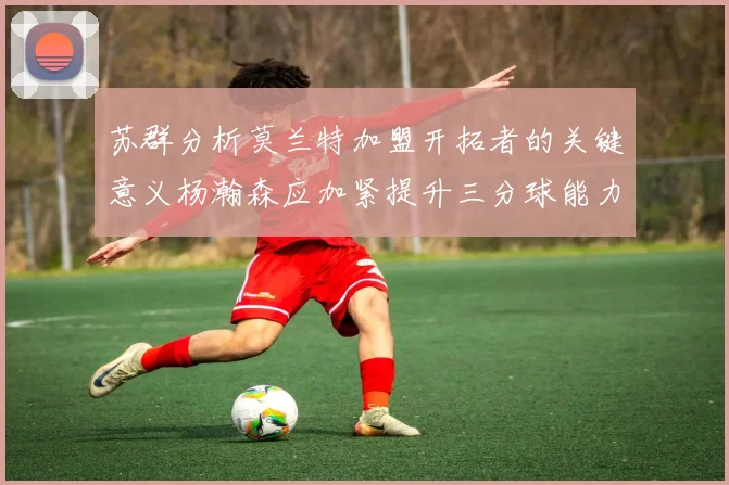 苏群分析莫兰特加盟开拓者的关键意义杨瀚森应加紧提升三分球能力